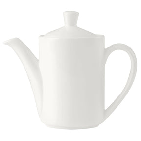 Monaco White Vogue Coffeepot 60cl (21oz) Lid C667 - Pack 6