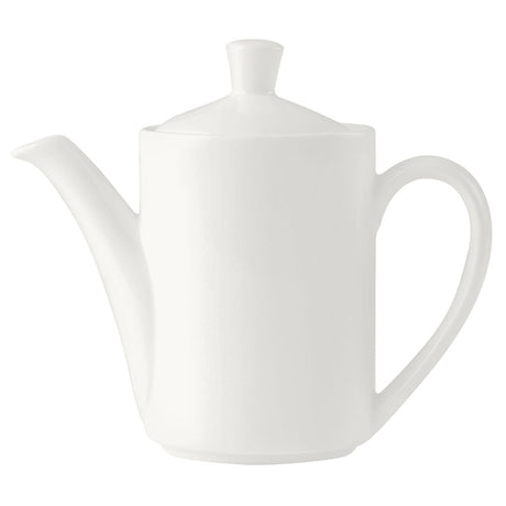Monaco White Vogue Coffeepot 60cl (21oz) Lid C667 - Pack 6