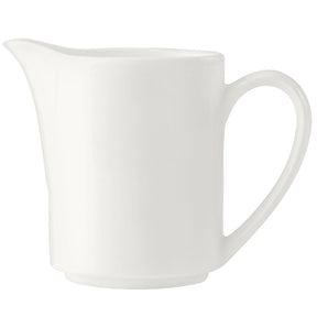 Monaco White Vogue Jug 14.25cl (5oz) - Pack 12