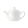 Monaco White Vogue Teapot 34cl (12oz) Lid C666 - Pack 6