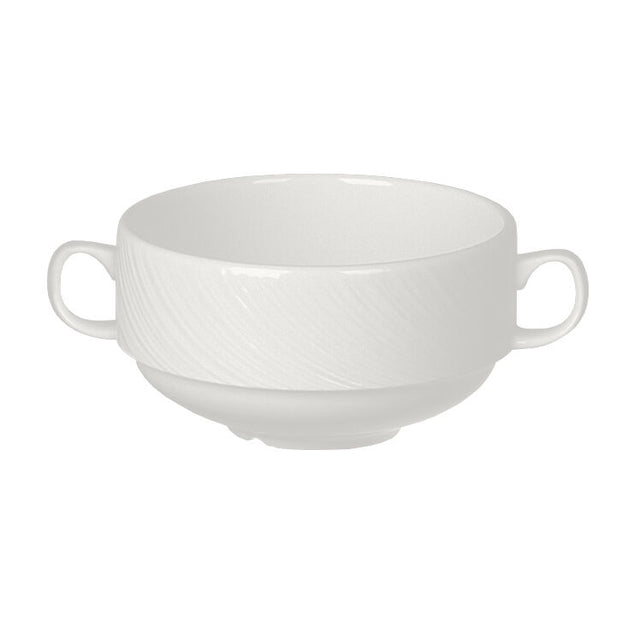 Spyro Handled Stacking Soup Cup 28.5cl (10oz) - Pack 36