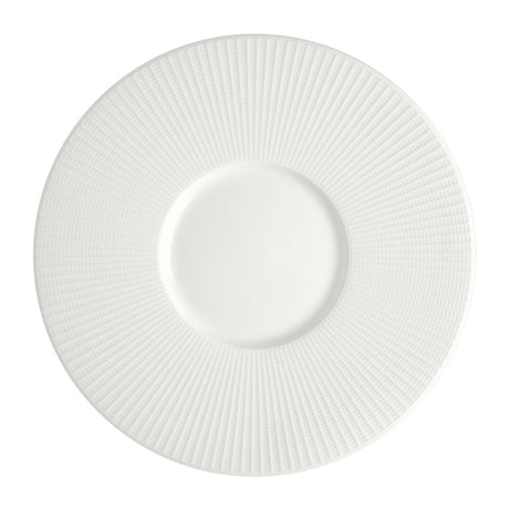 Willow Small Gourmet Plate 28.5cm (11 1/4") - Pack 6