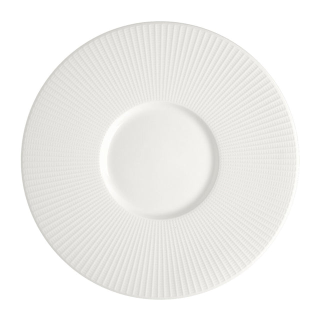 Willow Small Gourmet Plate 28.5cm (11 1/4") - Pack 6