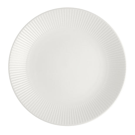 Willow Gourmet Coupe Plate 28cm (11") - Pack 6