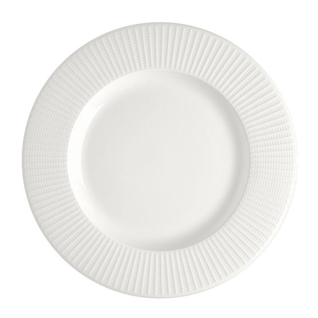 Willow Mid Rim Plate 27cm (10 5/8") - Pack 24