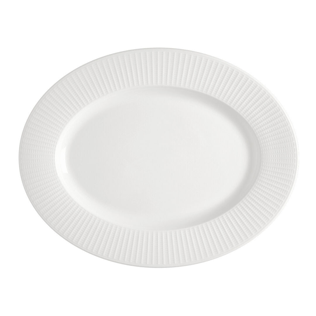 Willow Oval Plate 33cm (13") - Pack 12