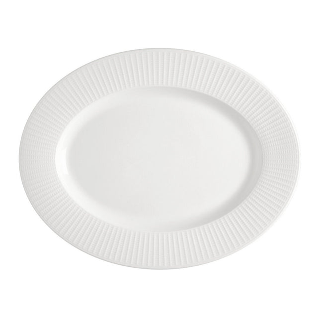 Willow Oval Plate 33cm (13") - Pack 12