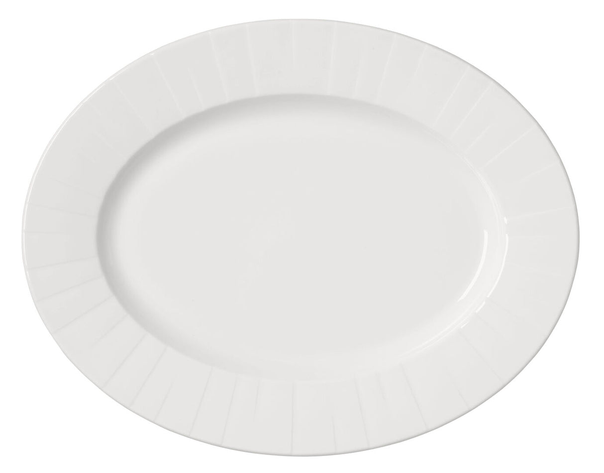 Alina Oval Plate 33cm (13") - Pack 12