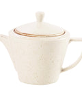 Oatmeal Conic Tea Pot 50cl/18oz