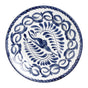 Puebla Blue Rolled Edge Plate 16cm (6 1/4") - Pack 24