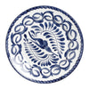 Puebla Blue Rolled Edge Plate 16cm (6 1/4") - Pack 24