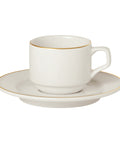 Academy Event Gold Band Espresso Saucer 12cm