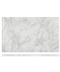 White Marble Agra Melamine GN1/1 Slab 53 x 32.5cm