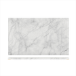 White Marble Agra Melamine GN1/1 Slab 53 x 32.5cm
