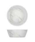 White Marble Agra Melamine Bowl 12.7 x 4.5cm