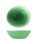 Shoots Green Atlantis Melamine Oval Bowl 23 x 20.5 x 7.5cm