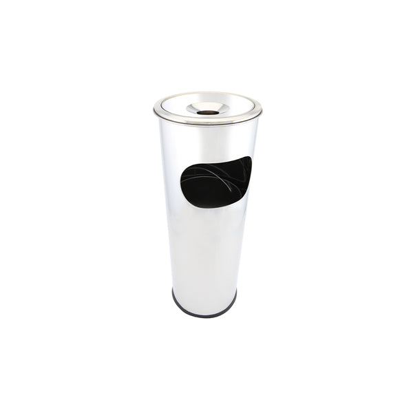 Genware St/St Floor Standing Ashtray/ Bin