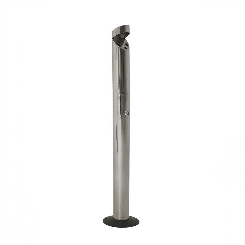 Genware Floor-Mounted St/St Smokers Pole 92cm