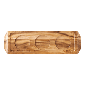 Acacia Wine/Beer Flight 11.5 x 3.5" (29 x 9cm)