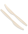 Compostable cornstarch PLA Knives 