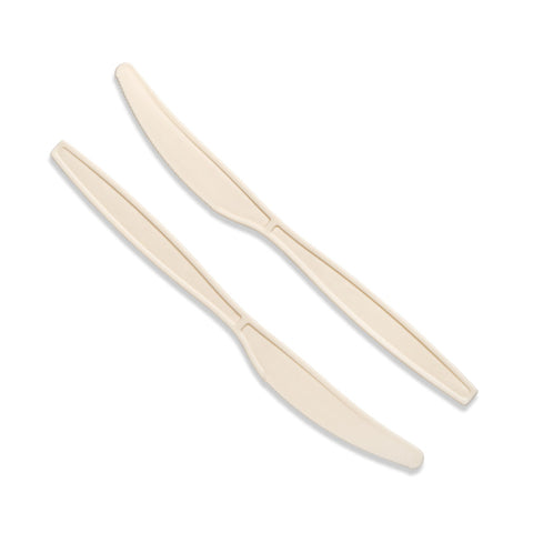 Compostable cornstarch PLA Knives 