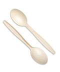 Compostable cornstarch Spoons - 1000 Pack