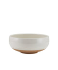 GenWare Kava White Stoneware Belly Bowl 14.5cm