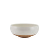 GenWare Kava White Stoneware Belly Bowl 14.5cm