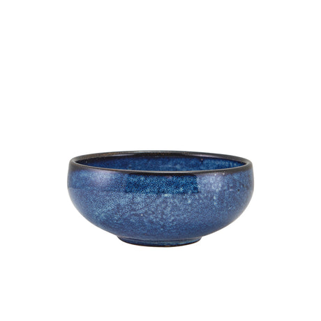 Terra Porcelain Aqua Blue Belly Bowl 14.5cm