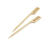 Bamboo Steak Markers 9cm/ 3.5" Medium Rare (100pcs)