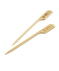 Bamboo Steak Markers 9cm/ 3.5" Medium Well (100pcs)