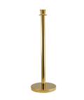 Genware Brass Plated Barrier Post