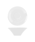 Opulence White Melamine Boston Bowl 11.5 x 4cm