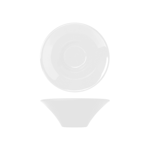 Opulence White Melamine Boston Bowl 11.5 x 4cm