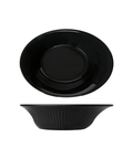 Midnight Black Boston Melamine Oval Bowl 23 x 17 x 6.2cm