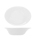 Opulence White Boston Melamine Oval Bowl 25.5 x 19 x 6.7cm