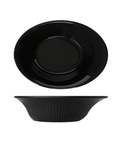 Midnight Black Boston Melamine Oval Bowl 25.5 x 19 x 6.7cm