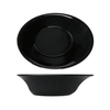 Midnight Black Boston Melamine Oval Bowl 30.5 x 22.5 x 8cm