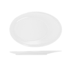 Opulence White Boston Melamine Oval Plate 30.5 x 20.7cm