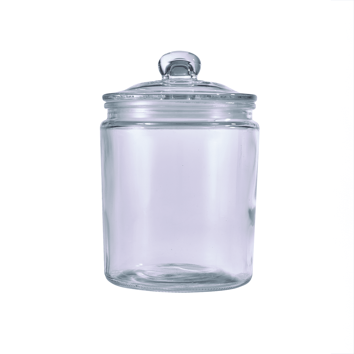 GenWare Glass Biscotti Jar 1.8L