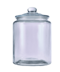 GenWare Glass Biscotti Jar 6L