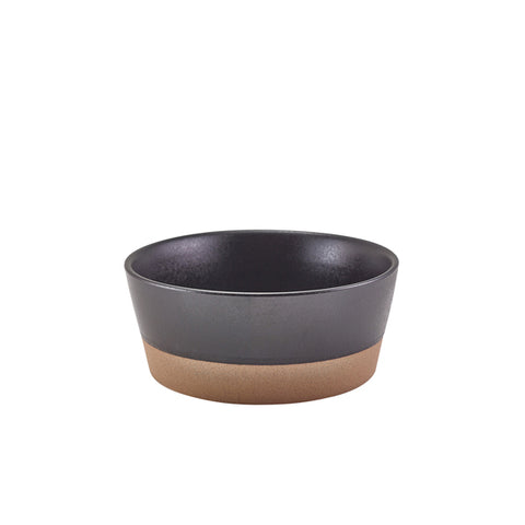GenWare Kava Black Stoneware Bowl 15.5cm