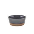 GenWare Kava Dark Grey Stoneware Bowl 15.5cm