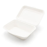 Bagasse Clamshell Regular 7 x 5" - 500 Pack