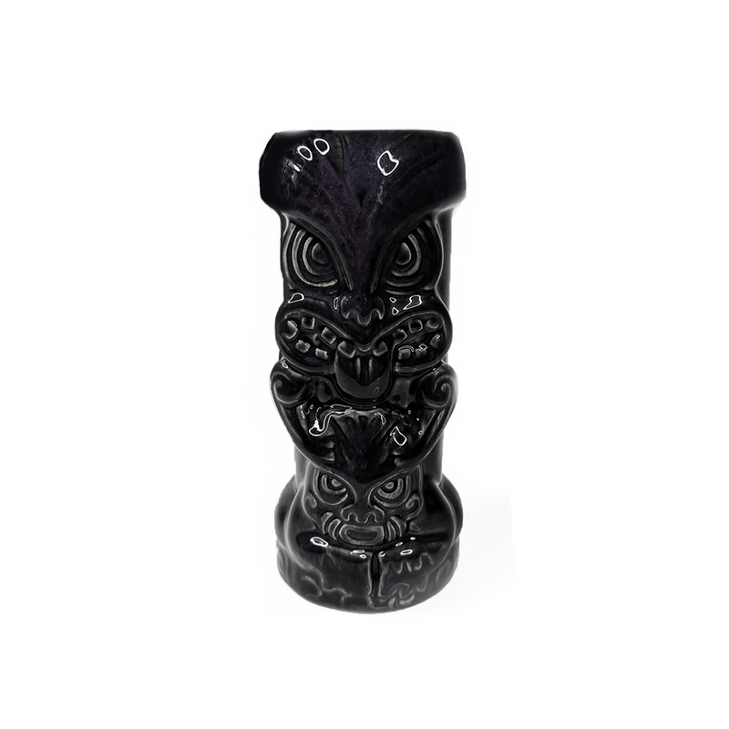 Black Moai Tiki Mug 16oz