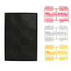 Black Peg Board & Medium Letter Set 12" x 18"