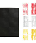 Black Peg Board & Small Letter Set 12" x 18"