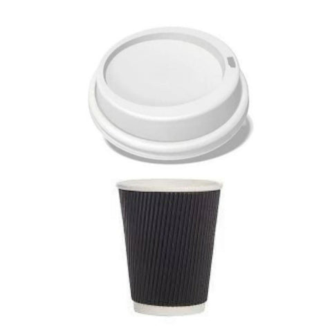 Black_Ripple_Cup_and_White_Lid_16oz_Bundle_-_1000_Pack