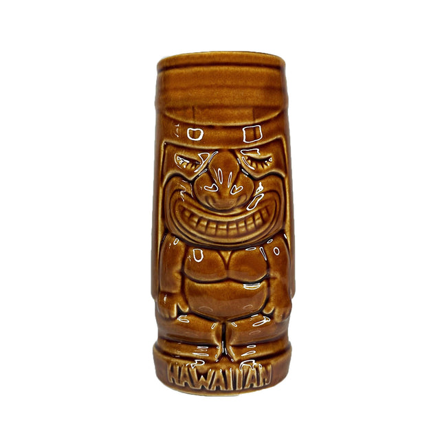 Brown Kane Tiki Mug 18oz