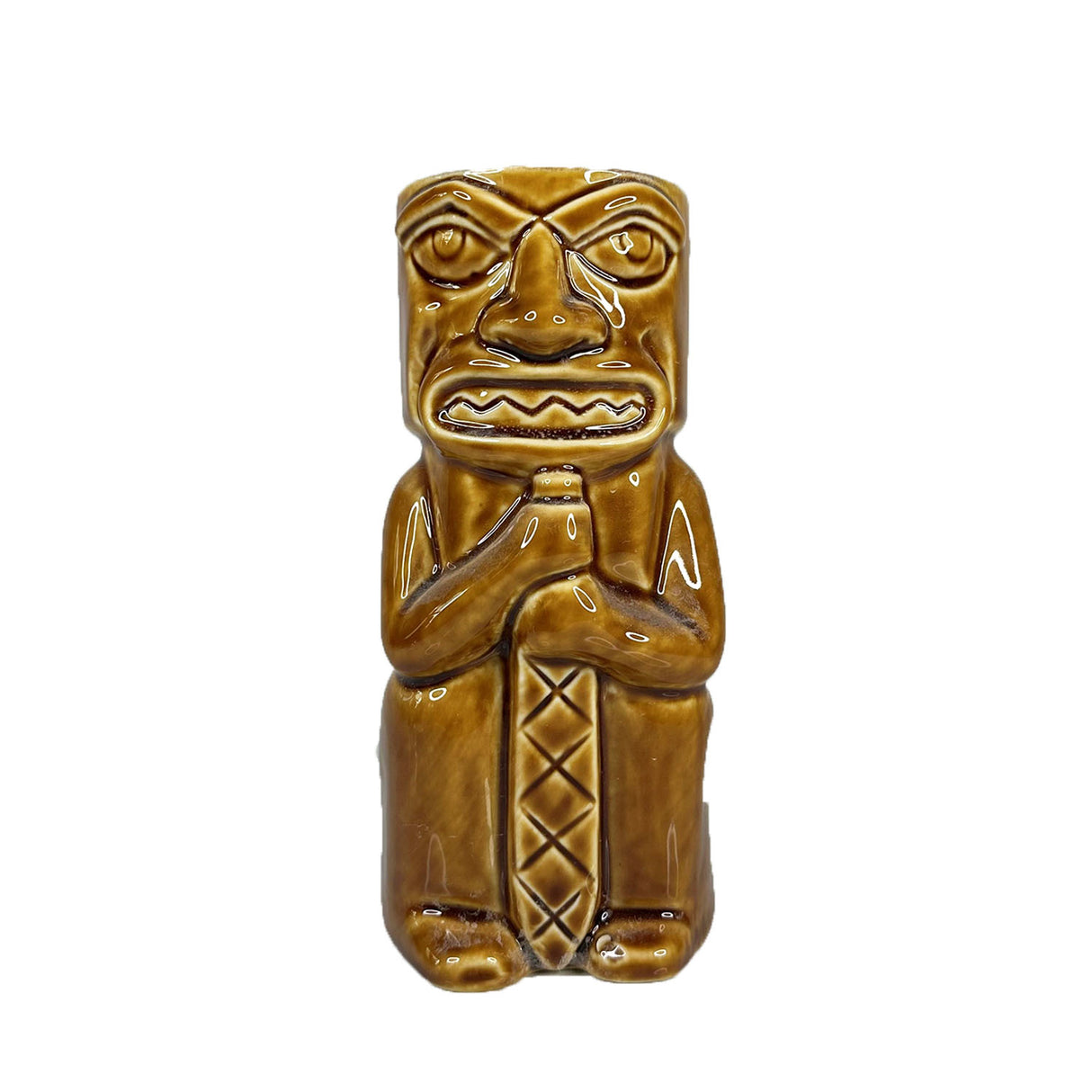 Brown Riki Tiki Mug 14oz
